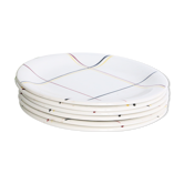 Set of 6 dessert plates Saint Amandinoise