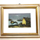 Marine italienne, huile sur panneau, JM Bilargi, XXe