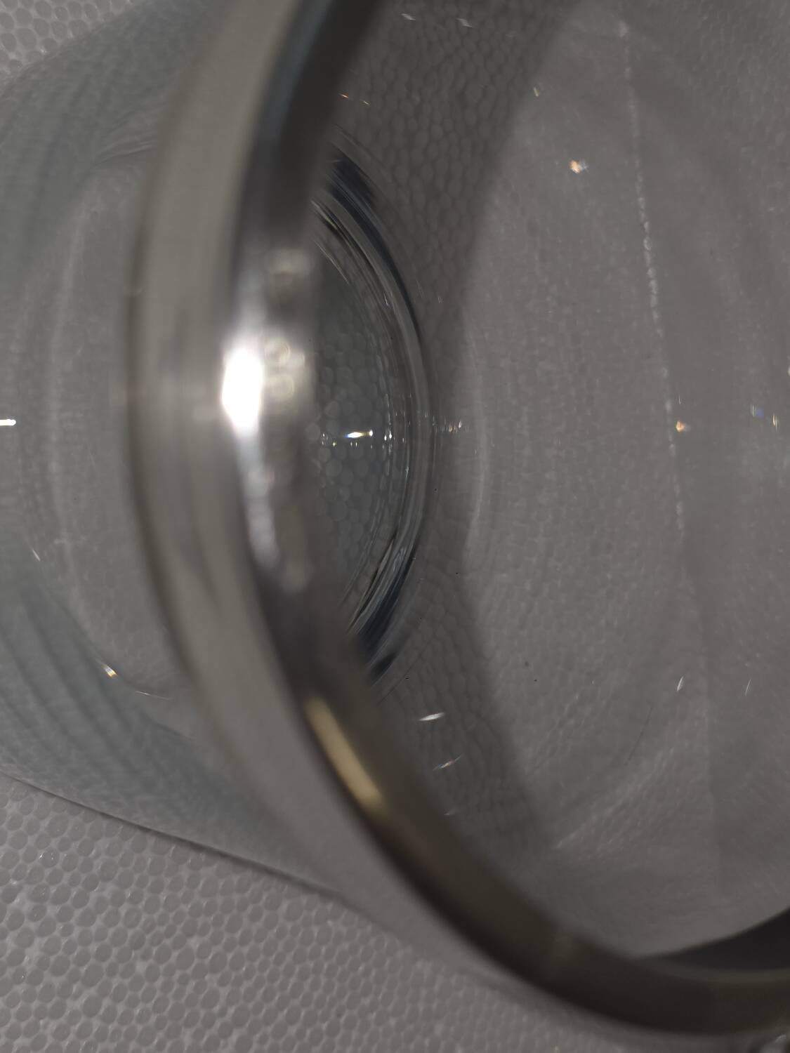 Ice bucket, ice cubes, Fleuron production Christofle