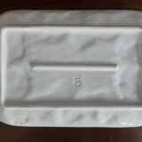 Asparagus dish and drainer in slip