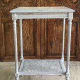 Table top white marble Louis XVI style