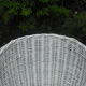 Pair of rattan basket chairs