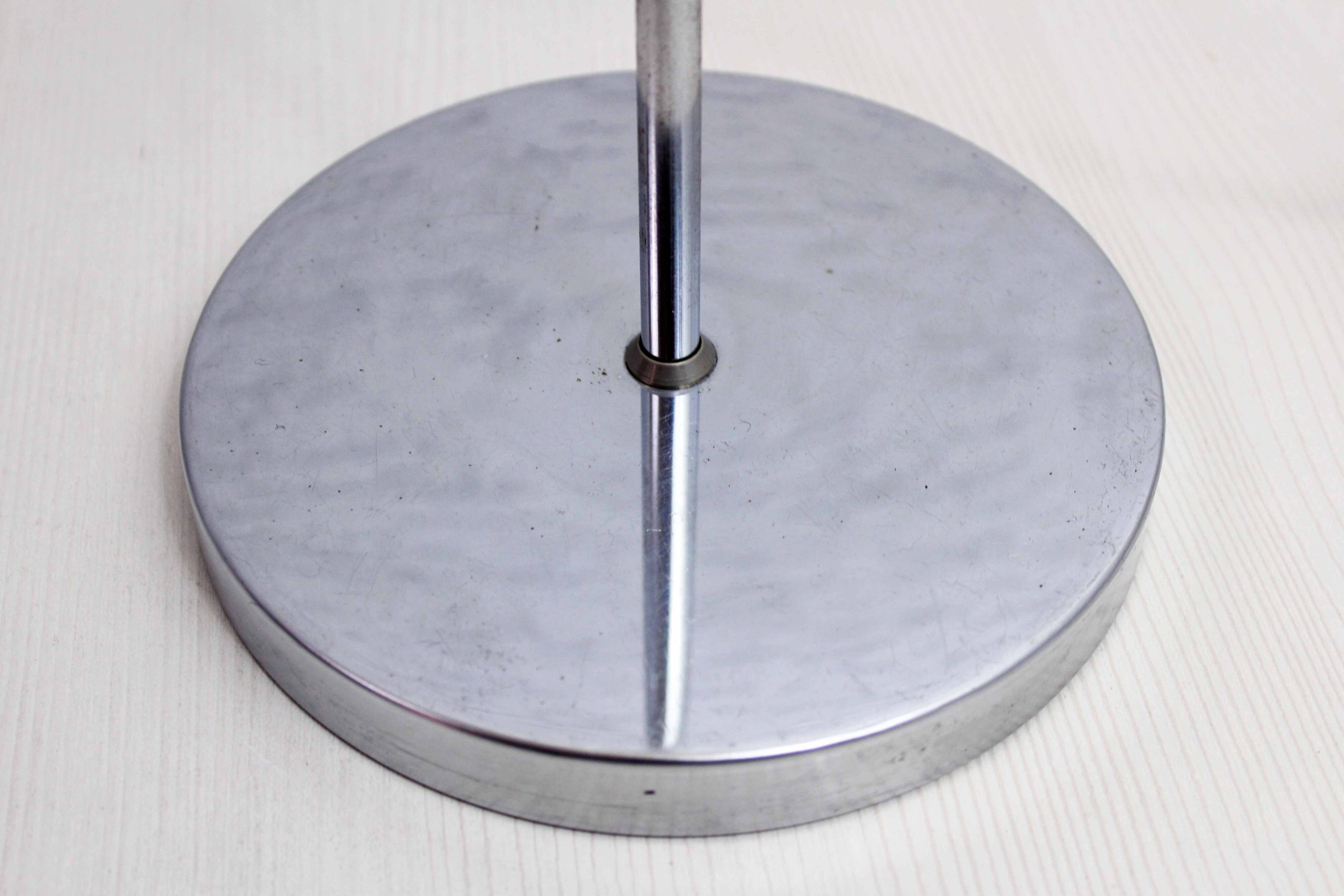 1970s chrome metal desk lamp