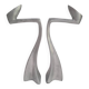 Pair of Swan candlesticks by Matthew Hilton for SCP England
