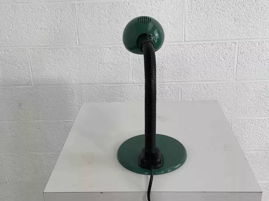 Forest green 90s desk lamp