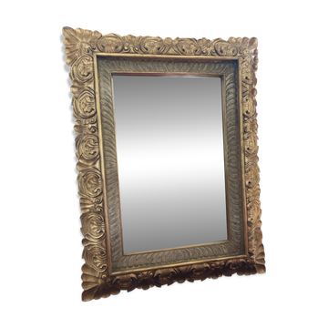 Gold Leaf Mirror