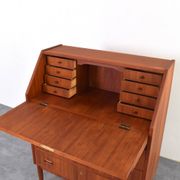 Mid-Century Danish Teak Secretary, 1960s.