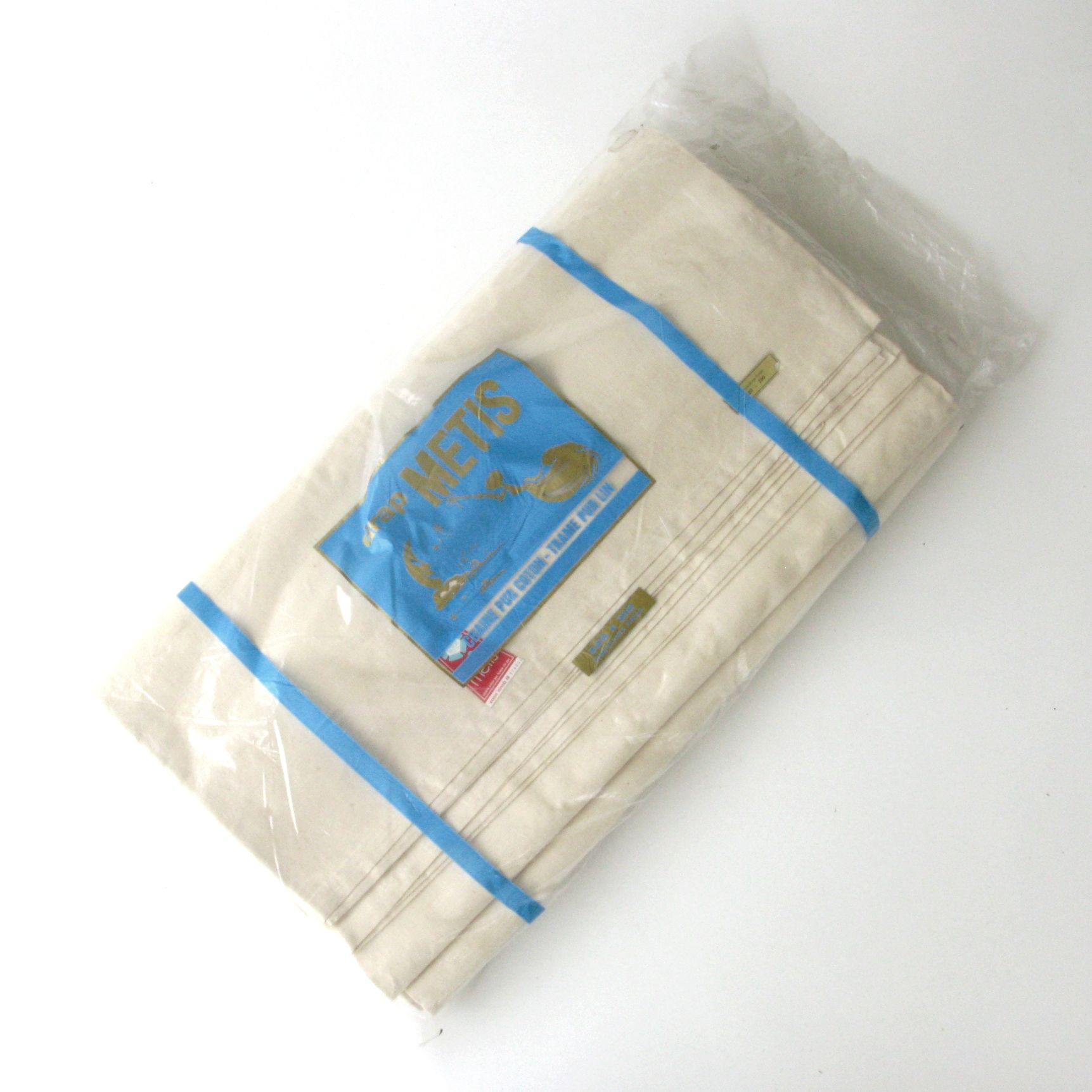 Old sheets in mestizo and linen X2 - FLEUR BLEUE FRANCE Neufs 220x310cm
