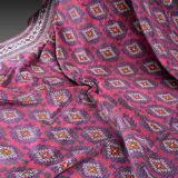 Large Semi Antique Turkmen Rug Bukhara Yomouth 370 × 224 Cm - Handmade