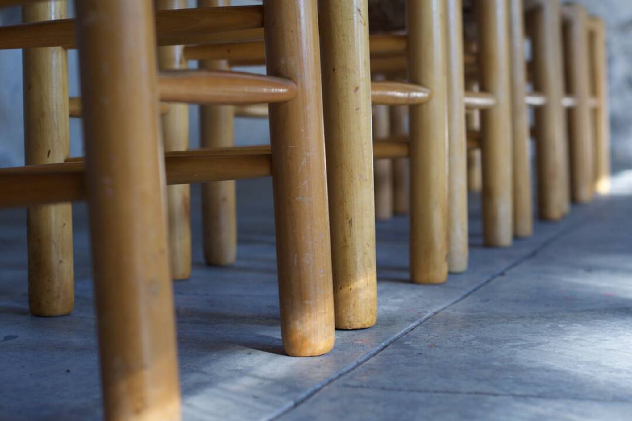 Chaises de salle à manger style Perriand