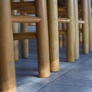 Chaises de salle à manger style Perriand
