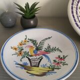 Assiette lallier '' Moustier '' P