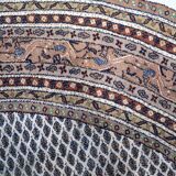 Tapis Vintage Indo-Seraband en Laine (253cm), Années 1970