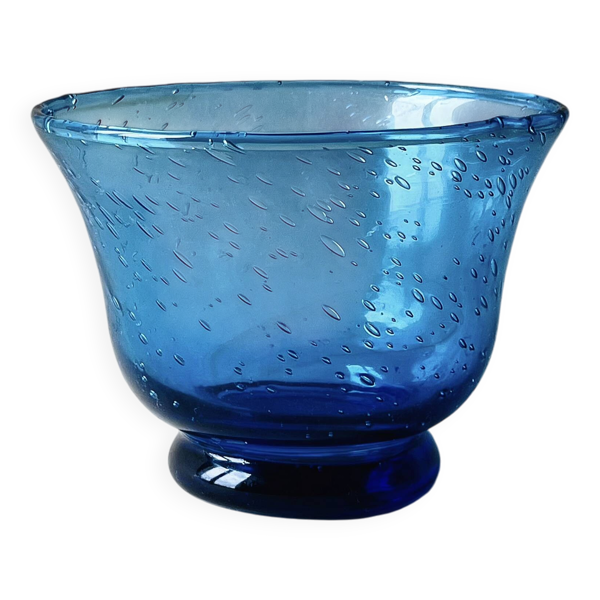 Bol en verre soufflé fines bulles
