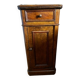 Walnut bedside table in Louis Philippe style