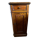 Walnut bedside table in Louis Philippe style