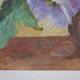 C. Steveniers -Ecole Française du XXème siècle  Nature morte aux coquelicots. Huile sur toile signée