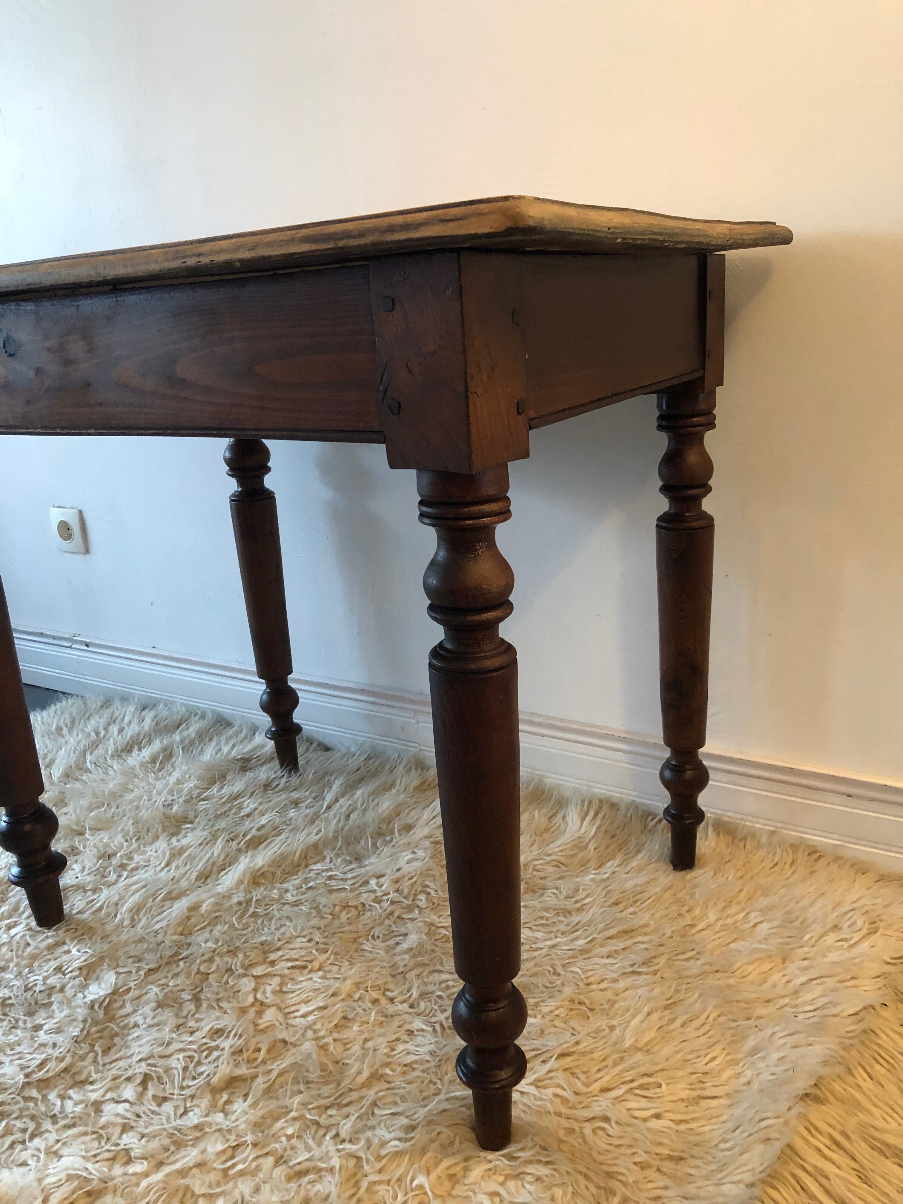 Old oak table