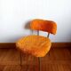 Pelfran orange fluffy chair