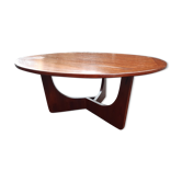 Table basse palissandre 1970