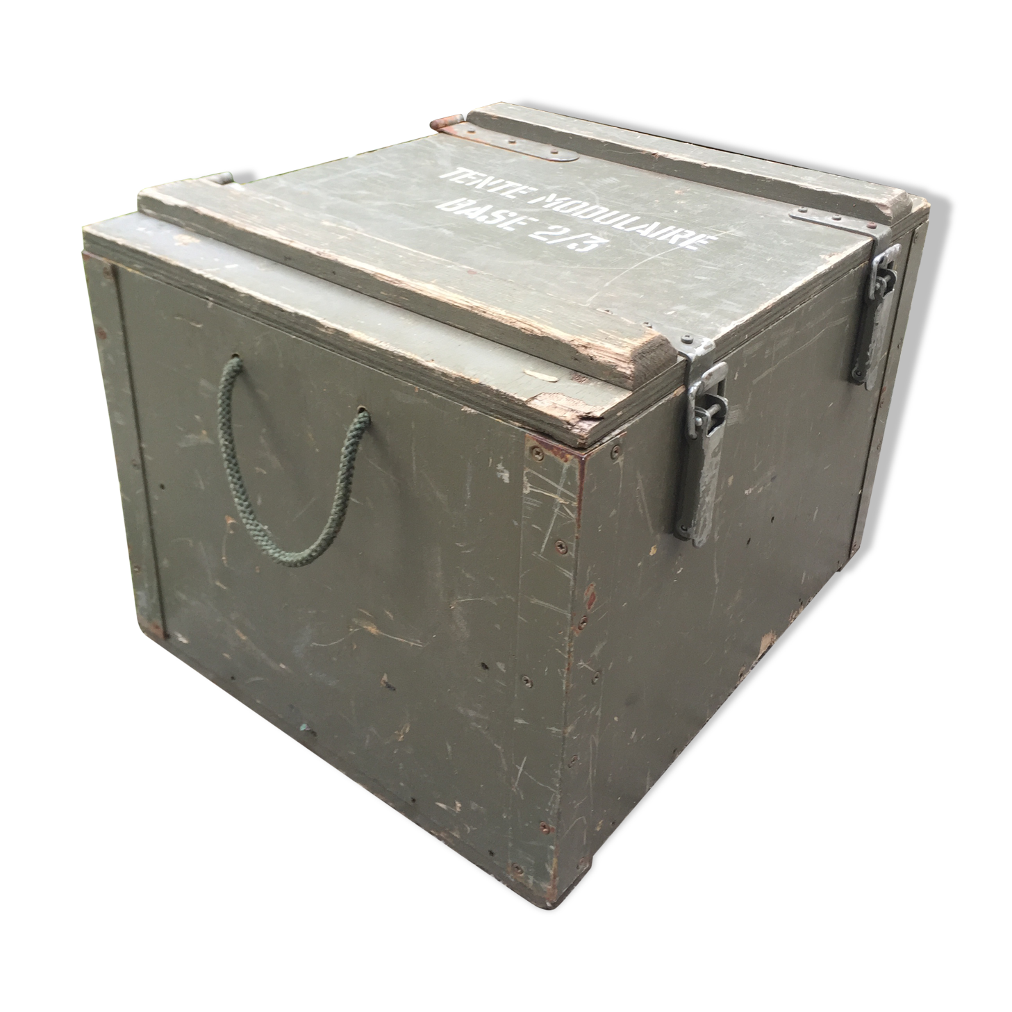 Old trunk or military chest