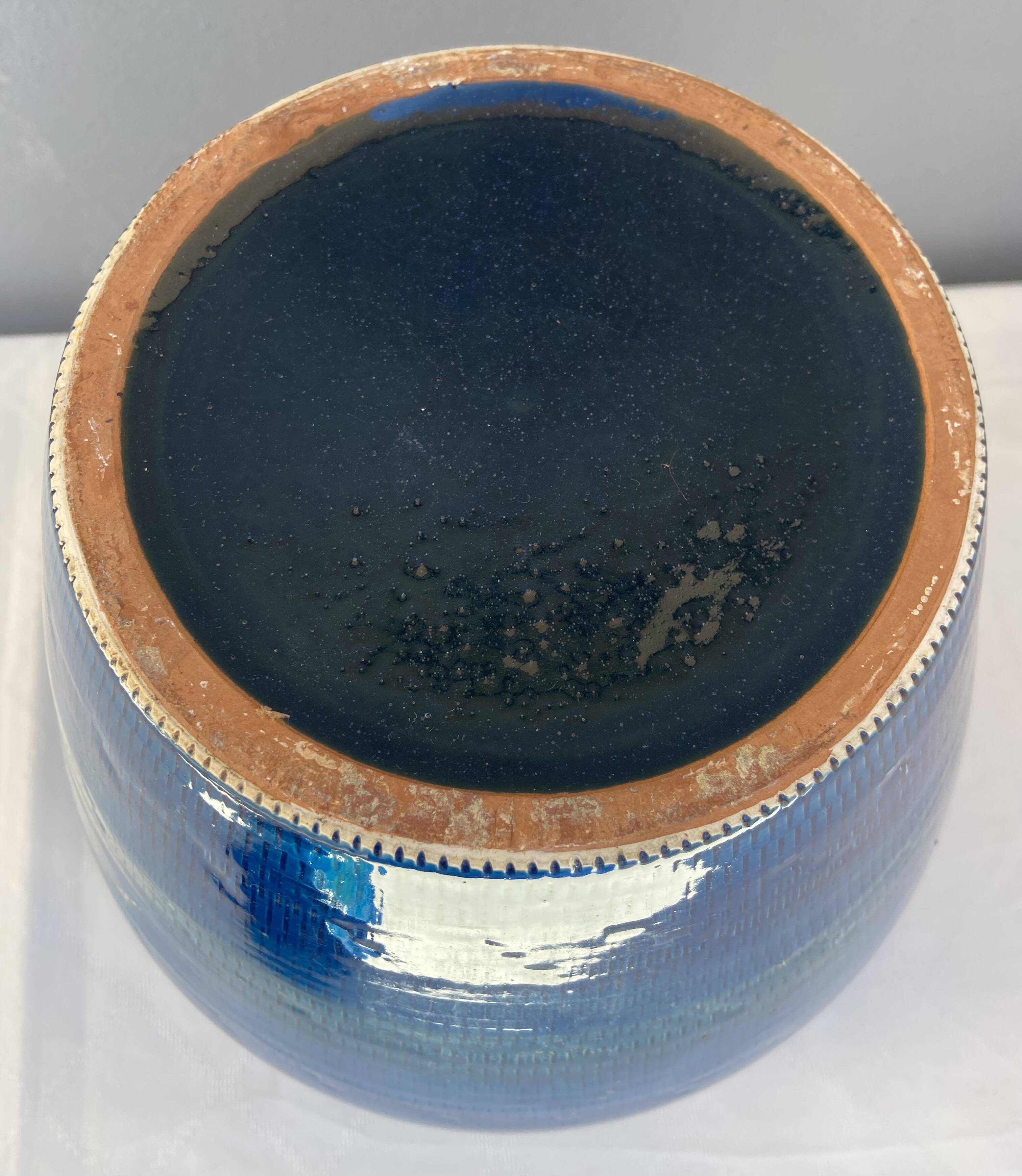 Bitossi ceramic lidded pot