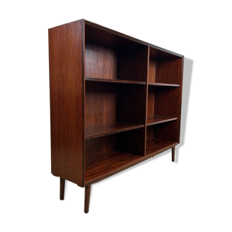 Vintage Scandinavian rosewood bookcase by Brouer, 1960s