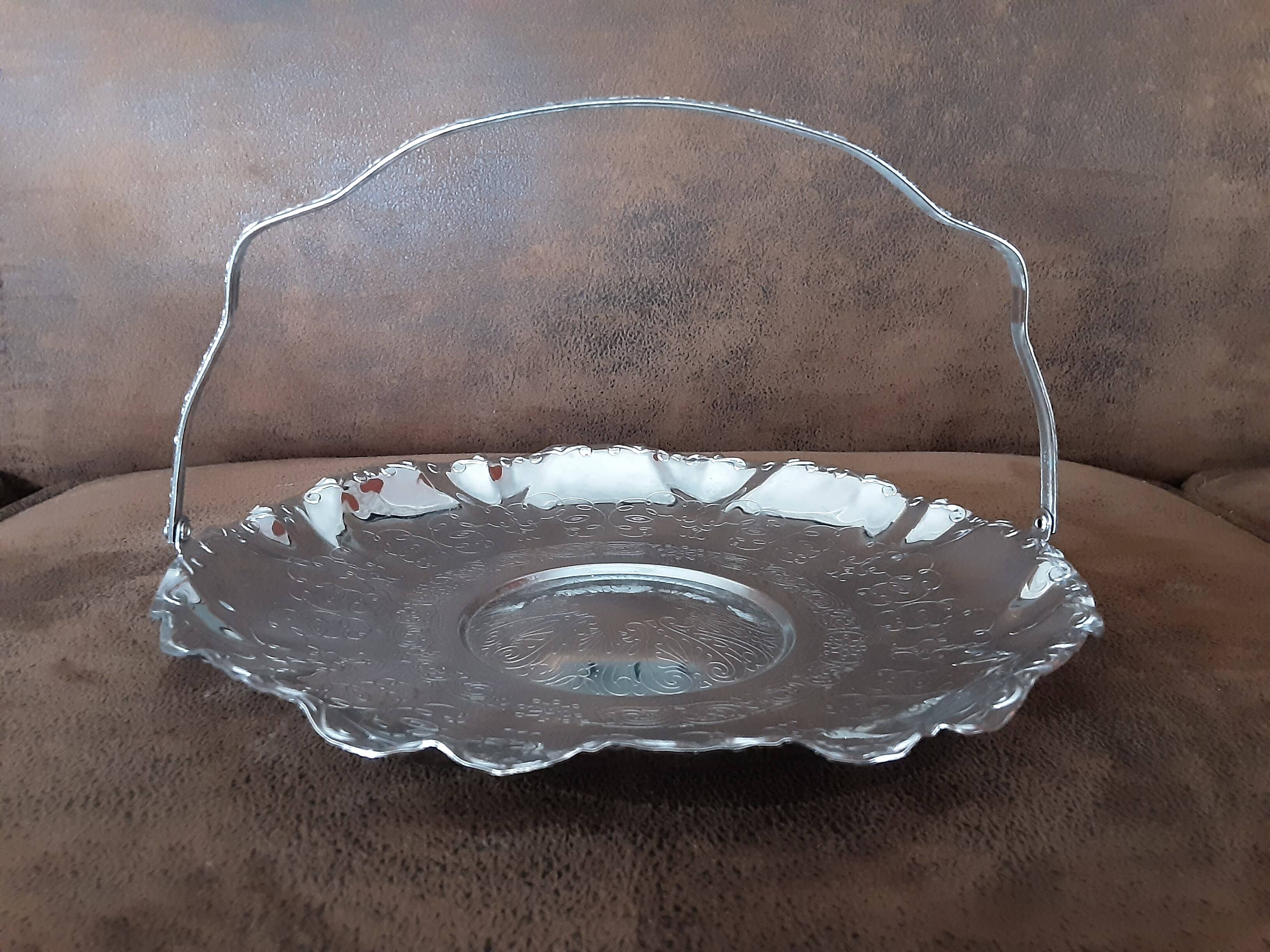 Vintage metal basket