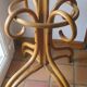 Parrot bistro umbrella coat rack Fischel 8 curved wood hooks