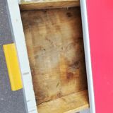 Table with two vintage matching stools