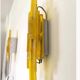 Acrylic wall lamps by Claus Bolby Cebo Industri, Denmark, 1970s, set of 2