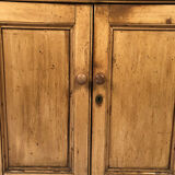 Buffet two fir bodies, glazed in the upper part.