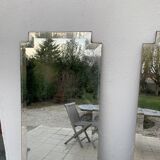 Duo bevelled mirrors - 150x42cm