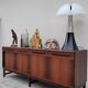 Danish sideboard stamped Bordum and Nielsen in Rio rosewood