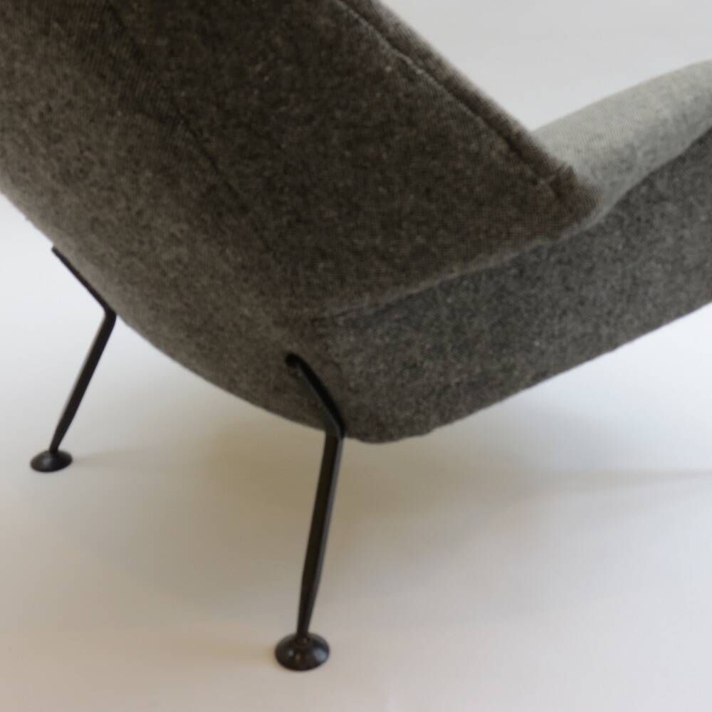 Original1950s Heron Chair by Ernest Race Mid century Modern Armchair