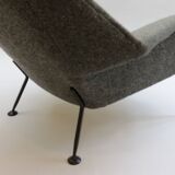 Original1950s Heron Chair by Ernest Race Mid century Modern Armchair