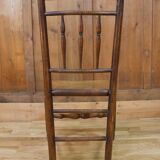 Chaise britannique en bois, XIXe siècle, Angleterre