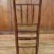 British wooden chair, nineteenth century, England