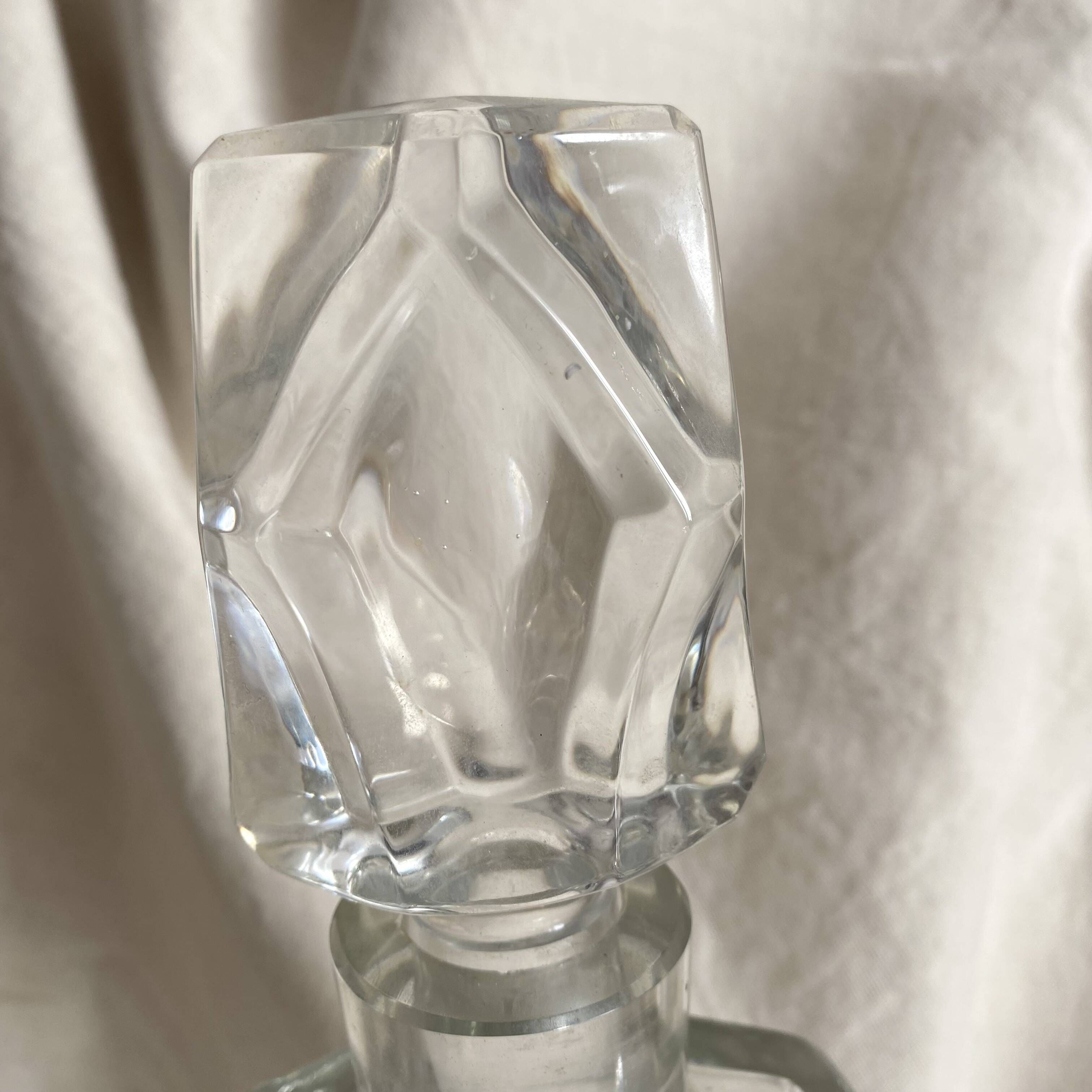 Crystal whisky carafe from Vannes