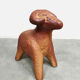 Vintage large decorative ceramic ram sculpture