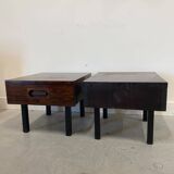Pair of vintage Scandinavian bedside tables