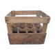 Former wooden bottle crate advertising