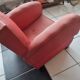 Ancien fauteuil club moustache