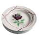 Set of 6 deep plates Saint-Amand "Dominique" 1950s Hand Decorated