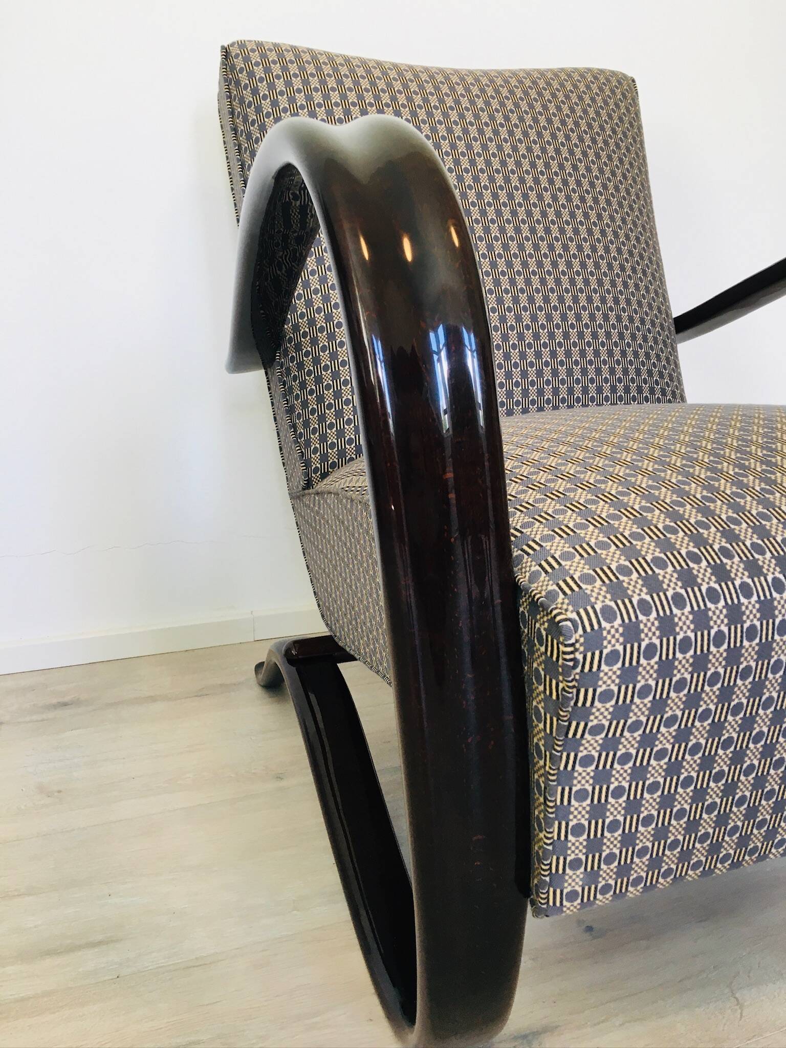 Fauteuil H269 par Jindřich Halabala pour UP Závody, 1930s