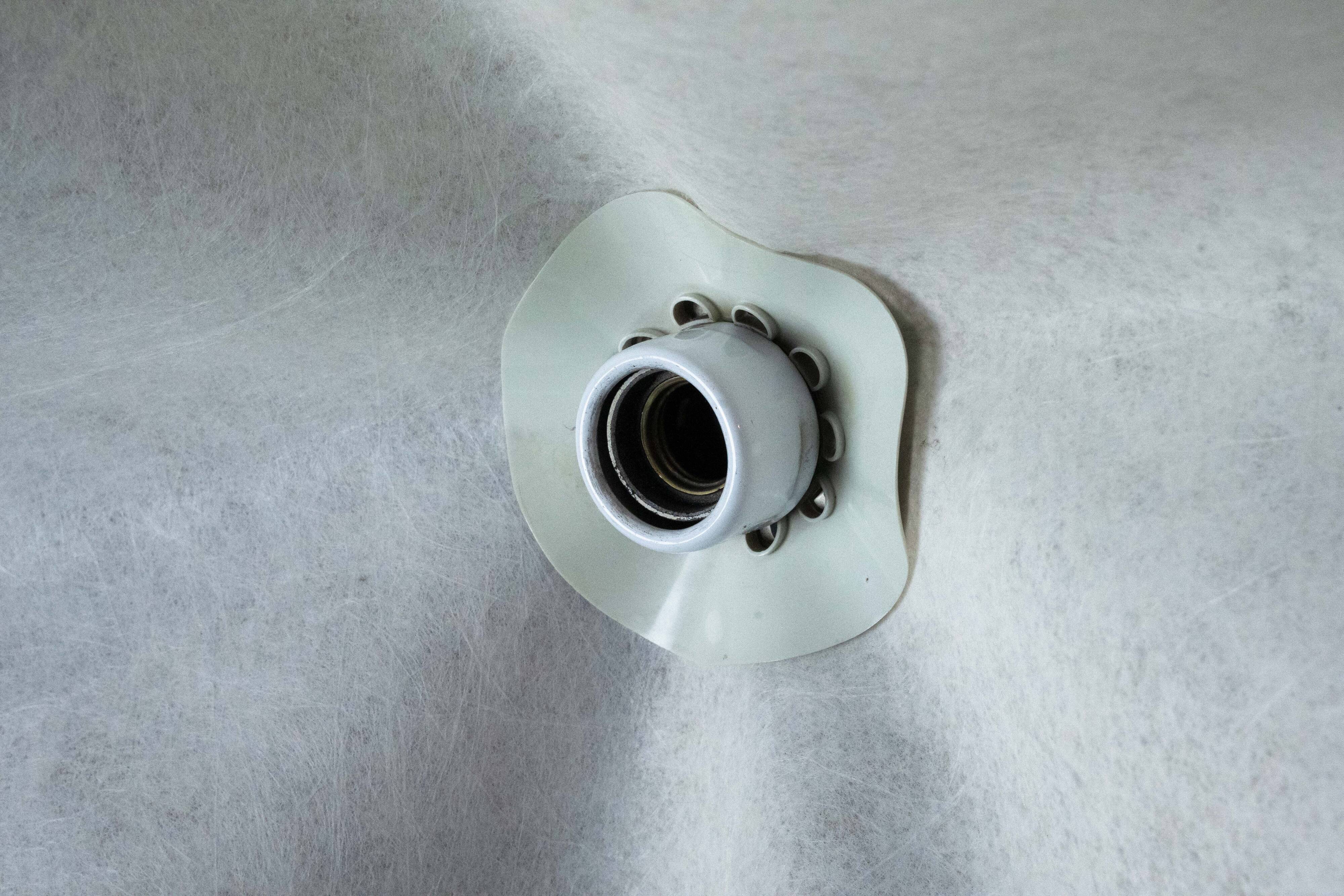 Vintage Area Curva Lamp by Mario Bellini. Italy 1970s