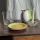 Set of 6 glass orangeade glasses H14.5 D7