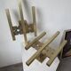 Pair of Regency brass wall lights in Italy