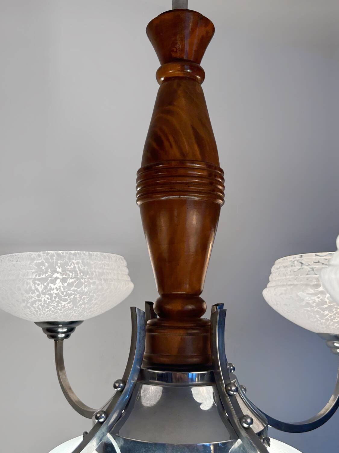 Art Deco bistro chandelier