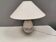 Sakura table lamp white/ pink glass, by Michael Bang for Holmegaard Denmark